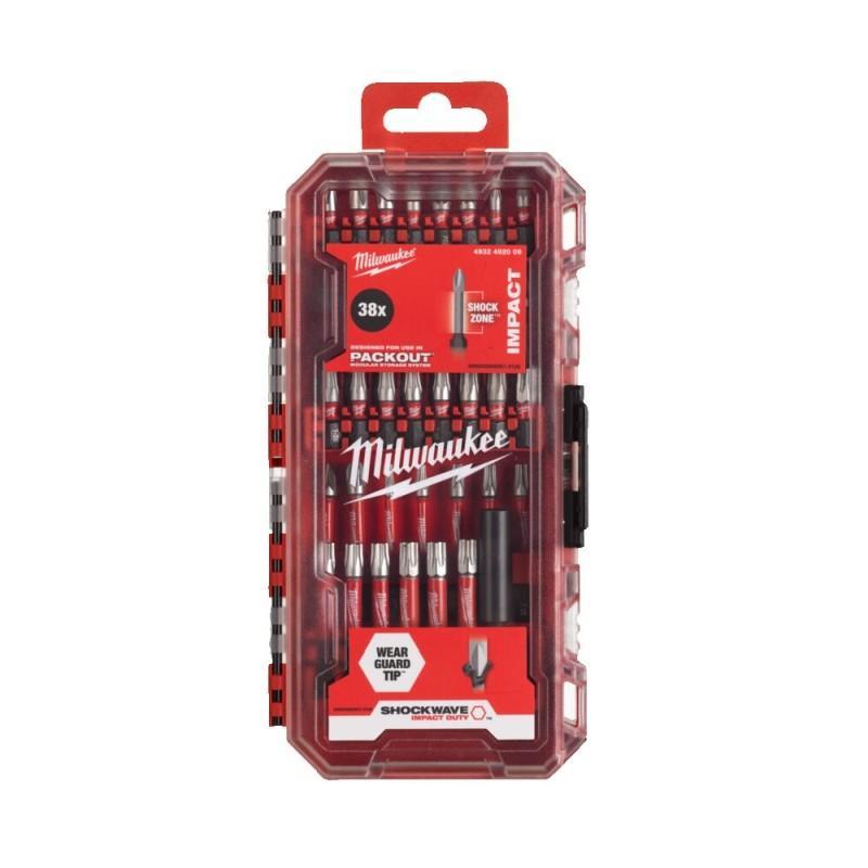 4932492009 - Zestaw bitów udarowych Shockwave do śrub Phillips, Pozidriv i Torx, PH1 - PH3, PZ1 - PZ3, TX10 - TX40 (38 szt.) 4932492009 - Zestaw bitów udarowych Shockwave do śrub Phillips, Pozidriv i Torx, PH1 - PH3, PZ1 - PZ3, TX10 - TX40 (38 szt.)