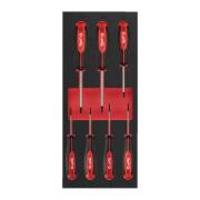 4932492391 - Moduł wkrętaków do śrub Torx, T7 - T25 (7 szt.), wkładka piankowa