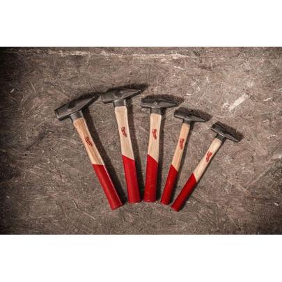 4932478666 - Młotek ślusarski z trzonkiem z drewna hikorowego, 0,2 kg