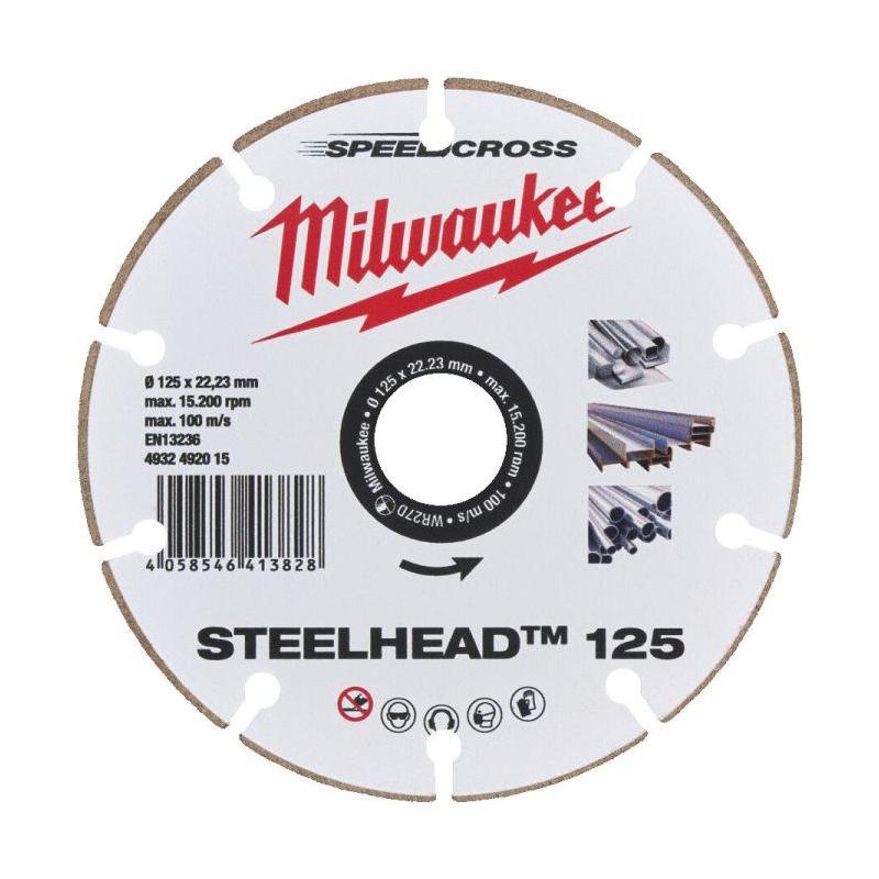 4932492015 - Tarcza diamentowa tnąca premium STEELHEAD 125 x 22,23 mm