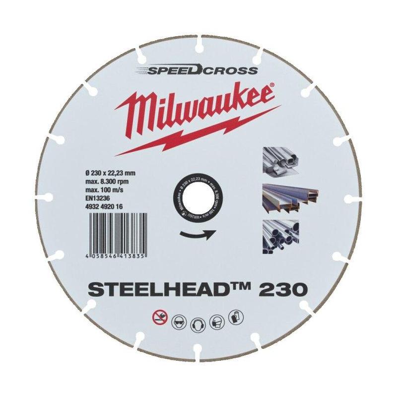 4932492016 - Diamond blade premium STEELHEAD 230 x 22.23 mm