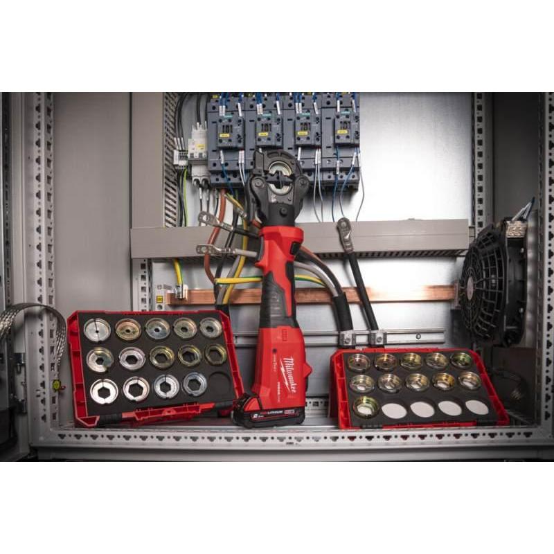 M18 ONEHCCT60-202C - Hydrauliczny obcinak do kabli 18 V, 2.0 Ah, ONE-KEY™, w walizce, z 2 akumulatorami i ładowarką