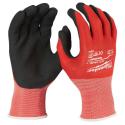 4932471614 - Cut level 1/A dipped gloves M/8 (12 pairs)
