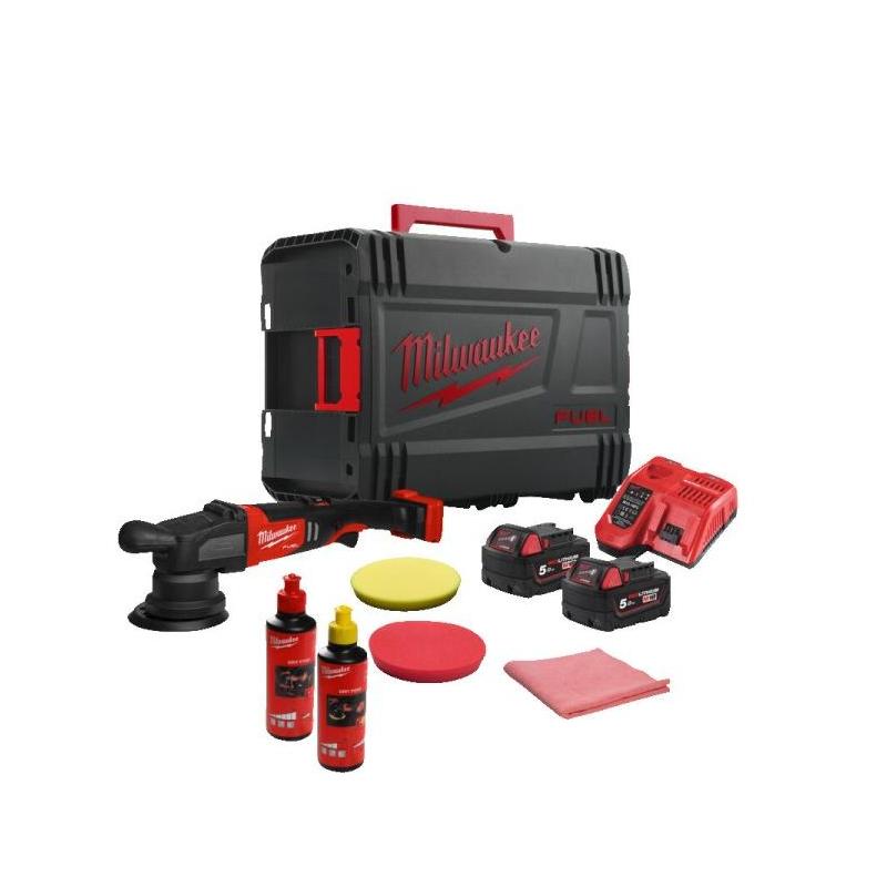 MILWAUKEE - M18 FROP15-502X KIT - Polerka mimośrodowa śr