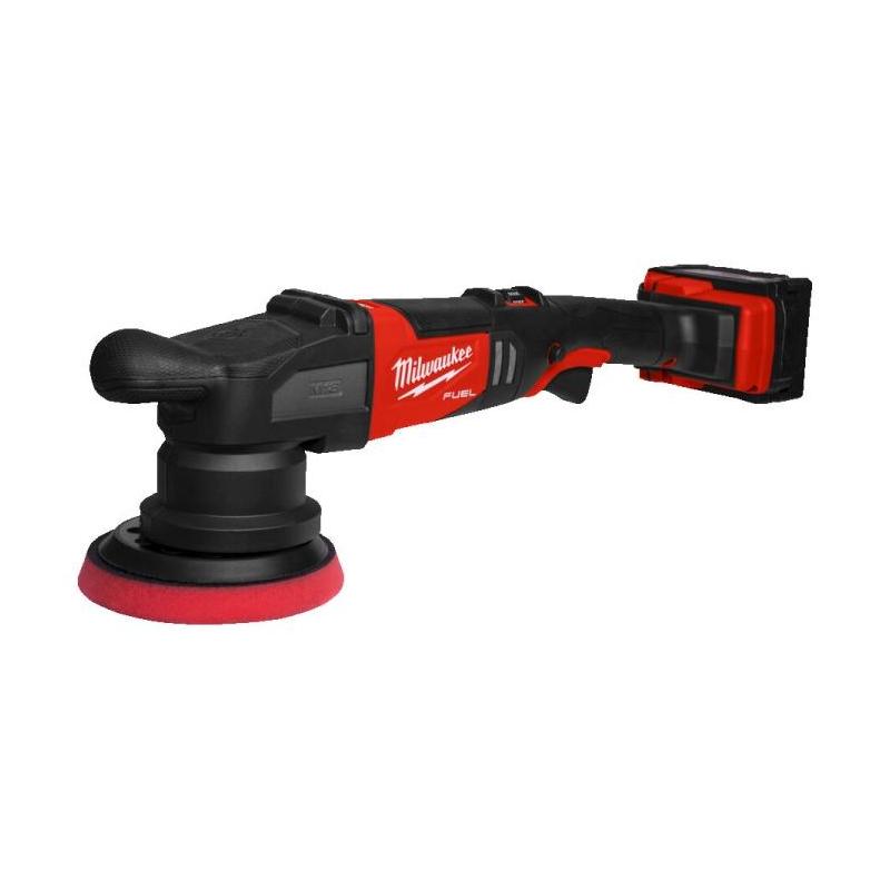 M18 FROP15-502X KIT - Polerka mimośrodowa śr. 125 mm + akcesoria, 18 V, 5.0 Ah, FUEL™, w walizce, z 2 akumulatorami i ładowarką