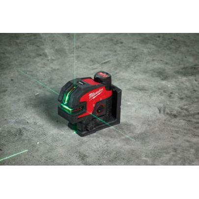 M12 CLL4P-0C - Laser krzyżowy z 4 punktami 12 V, w walizce, bez wyposażenia