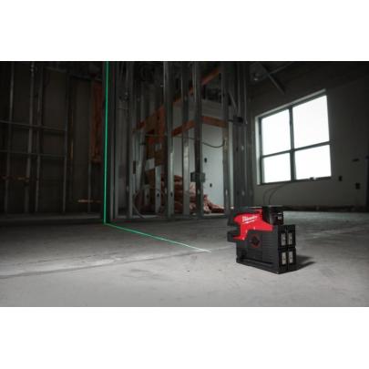 M12 CLL4P-0C - Laser krzyżowy z 4 punktami 12 V, w walizce, bez wyposażenia