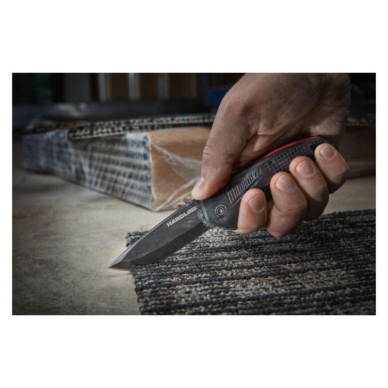 4932492452 - Nóż składany z ostrzem gładkim HARDLINE™, 64 mm