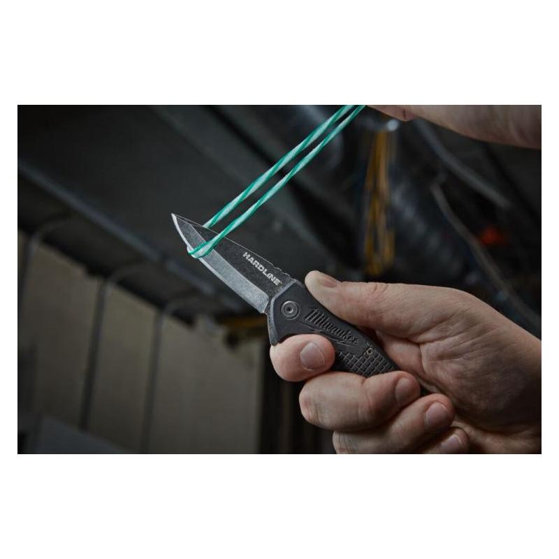 4932492452 - Nóż składany z ostrzem gładkim HARDLINE™, 64 mm
