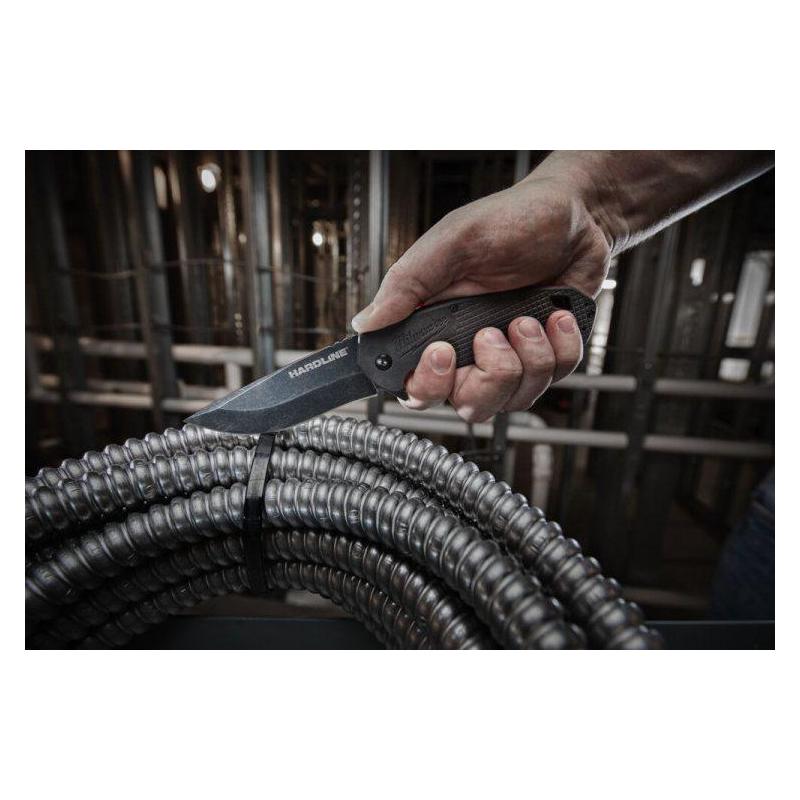 4932492453 - Nóż składany z ostrzem gładkim HARDLINE™, 89 mm