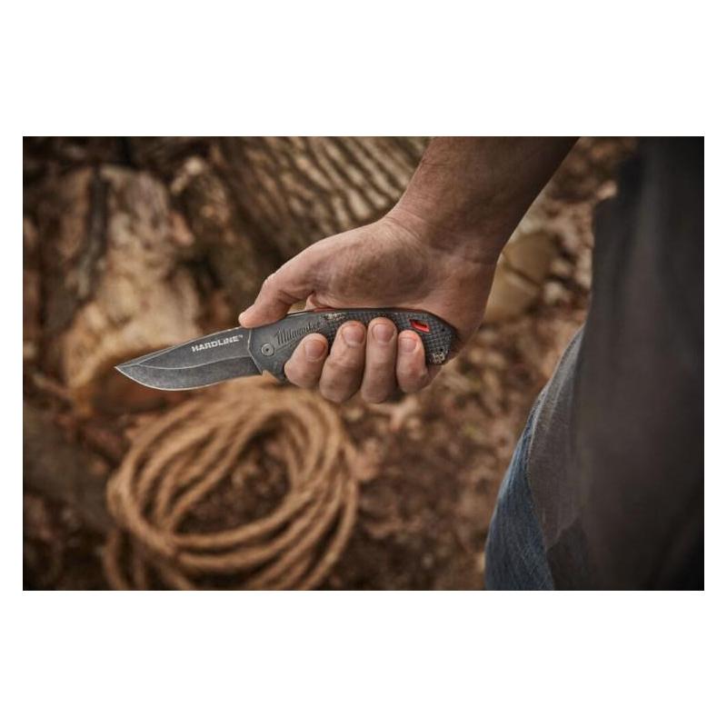 4932492453 - Nóż składany z ostrzem gładkim HARDLINE™, 89 mm