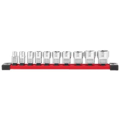 4932492508 - Zestaw nasadek calowych krókich 3/8", 6-kątnych, 5/16" - 7/8" (10 szt.)