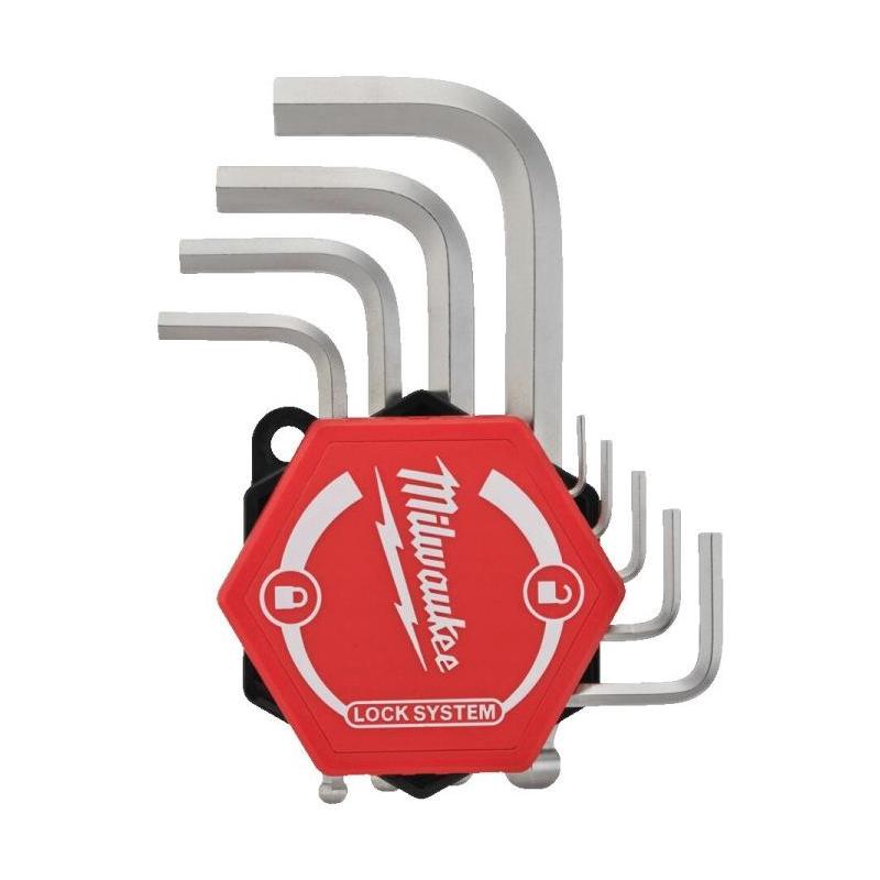 4932492399 - Zestaw kluczy trzpieniowych zagiętych, krótkich z kulką, 6-kątnych, 1,5 - 10 mm (9 szt.)