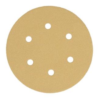 4932492215 - Papier ścierny okrągły premium HP na rzep do szlifierki mimośrodowej 150 mm, gr. 80 (10 szt.)