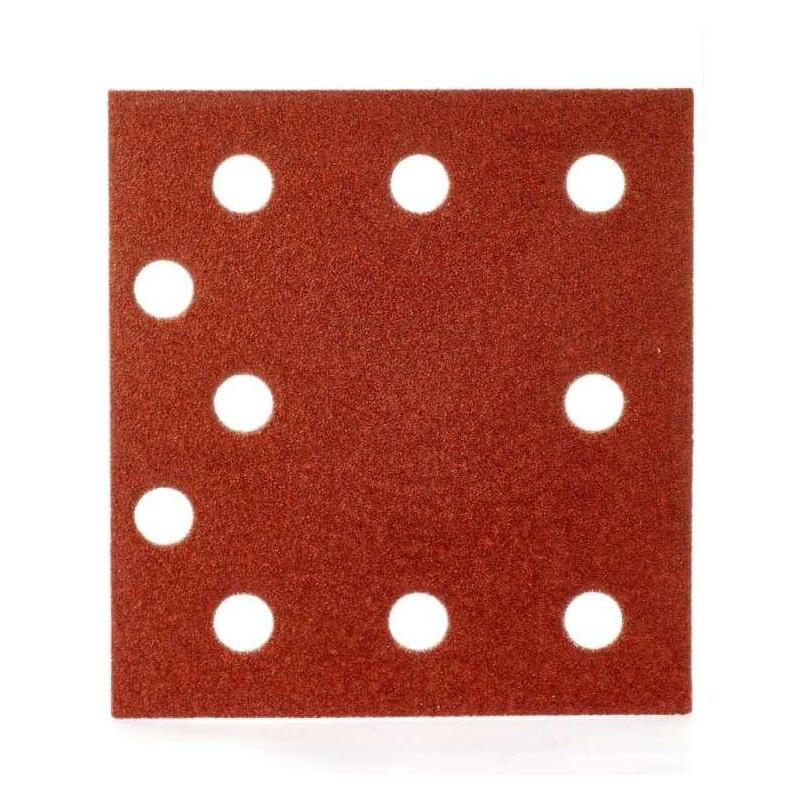 4932492243 - Papier ścierny prostokątny na rzep do szlifierki oscylacyjnej 115 x 107 mm, gr. 180 (10 szt.) 4932492243 - Papier ścierny prostokątny na rzep do szlifierki oscylacyjnej 115 x 107 mm, gr. 180 (10 szt.)