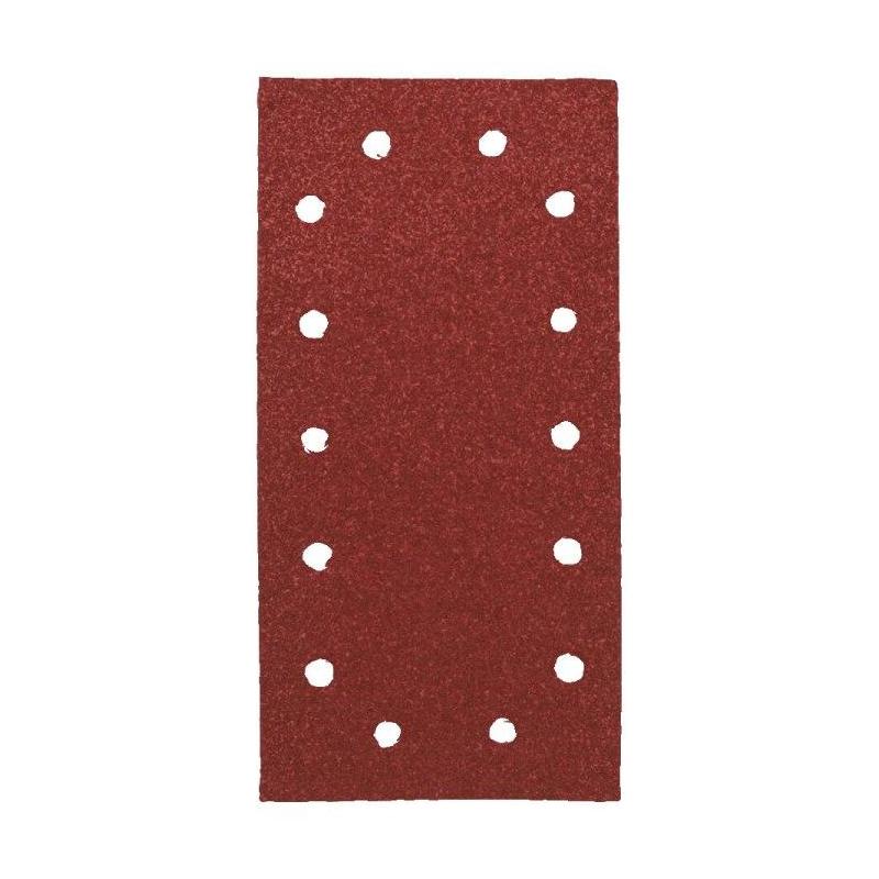 4932492263 - Papier ścierny prostokątny na rzep do szlifierki oscylacyjnej 115 x 230 mm, gr. 40 (10 szt.)