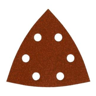 4932492271 - Papier ścierny delta na rzep do szlifierek oscylacyjnych typu delta 93 x 93 mm, gr. 80 (10 szt.)