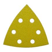 4932492277 - Papier ścierny delta premium HP na rzep do szlifierek oscylacyjnych typu delta 93 x 93 mm, gr. 80 (10 szt.)
