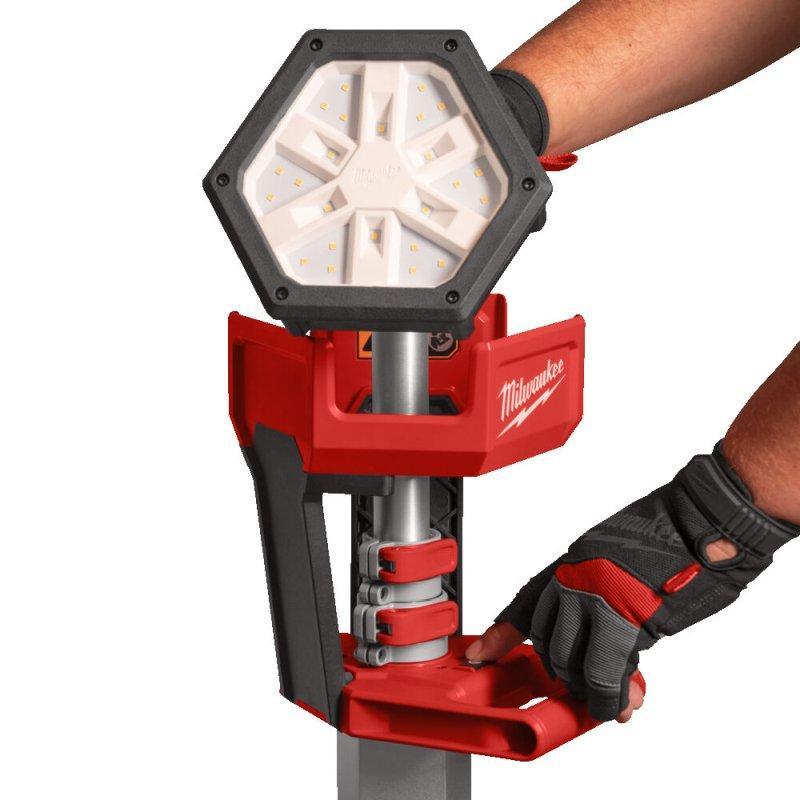M18 SAL2-0 - Lampa stojąca LED, 2800 lumenów, 18 V, bez wyposażenia M18 SAL2-0 - Lampa stojąca LED, 2800 lumenów, 18 V, bez wyposażenia