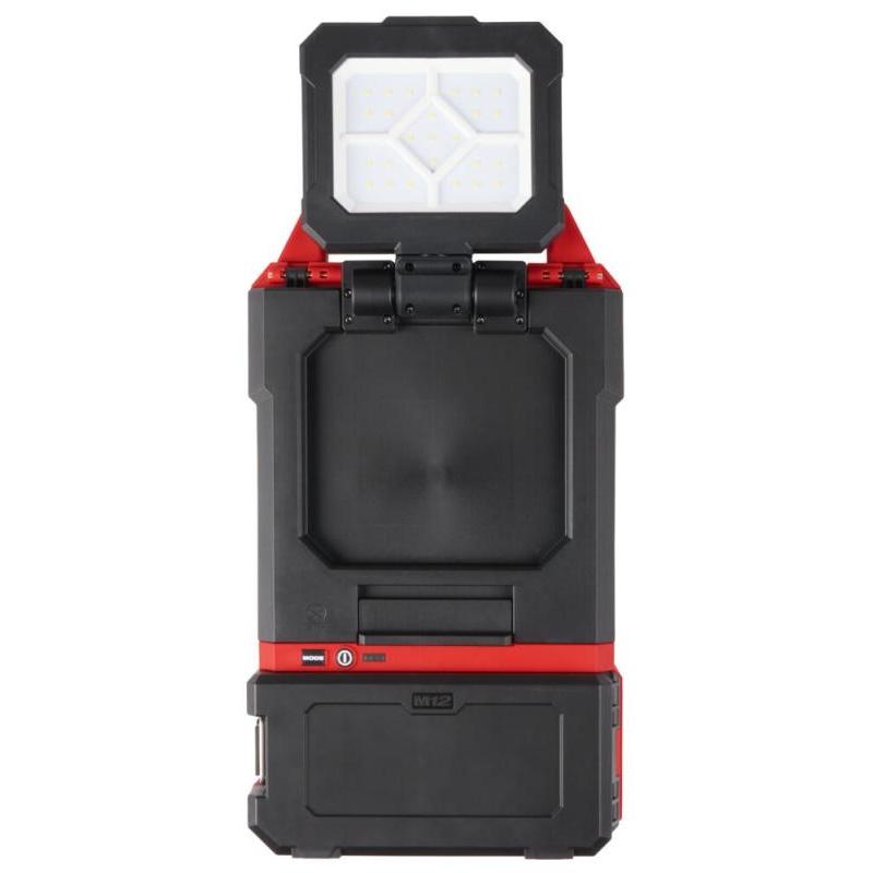 M12 POAL-0 - Lampa strefowa PACKOUT™, z funkcją ładowania, 1400 lumenów 12 V, bez wyposażenia M12 POAL-0 - Lampa strefowa PACKOUT™, z funkcją ładowania, 1400 lumenów 12 V, bez wyposażenia