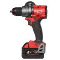 M18 FDD3-502X - Drill driver 158 Nm, 18 V, 5.0 Ah, FUEL™, in case, with 2 batteries and charger