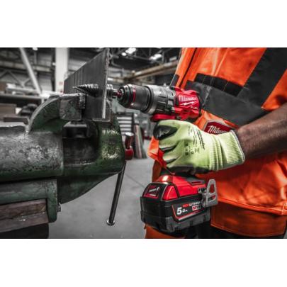 M18 FPD3-502X - Wiertarko-wkrętarka udarowa 158 Nm, 18 V, 5.0 Ah, FUEL™, w walizce, z 2 akumulatorami i ładowarką