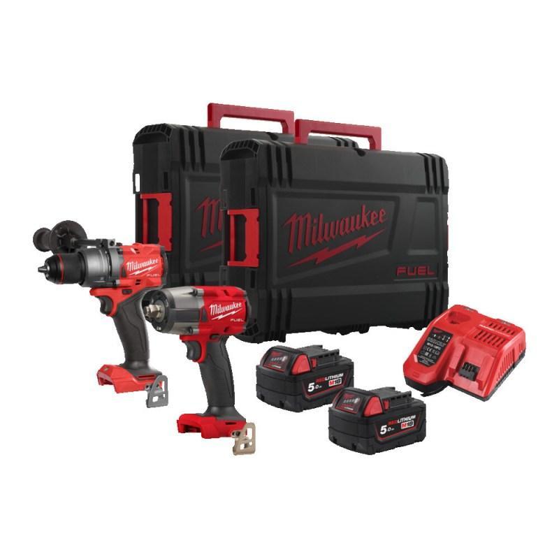 M18 FPP2F3-502X - Zestaw POWERPACK M18™ FUEL™, M18 FPD3, M18 FMTIW2F12, 2 x 5.0 Ah + ładowarka, w walizce M18 FPP2F3-502X - Zestaw POWERPACK M18™ FUEL™, M18 FPD3, M18 FMTIW2F12, 2 x 5.0 Ah + ładowarka, w walizce