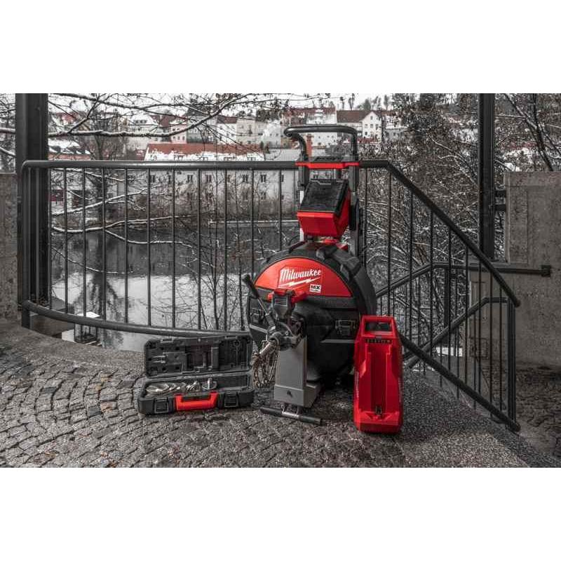 MXF LSDP-301 - Przepychacz do rur POWERTREDZ™, 3.0 Ah, MX FUEL™, ONE-KEY™, z akumulatorem i ładowarką MXF LSDP-301 - Przepychacz do rur POWERTREDZ™, 3.0 Ah, MX FUEL™, ONE-KEY™, z akumulatorem i ładowarką