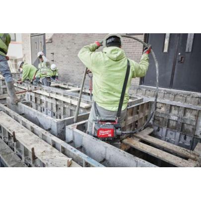 MXF CVBCKIT-602 - Wibrator walizkowy do betonu + wałek 4m i buława 38mm, 6.0Ah, MX FUEL™ ONE-KEY™, z 2 akumulatorami i ładowarką