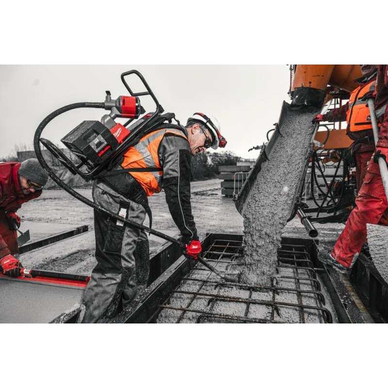 MXF CVBP-602 - Wibrator plecakowy do betonu, 6.0 Ah, MX FUEL™, ONE-KEY™, z 2 akumulatorami i ładowarką MXF CVBP-602 - Wibrator plecakowy do betonu, 6.0 Ah, MX FUEL™, ONE-KEY™, z 2 akumulatorami i ładowarką