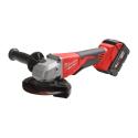 M18 BLSAG125XPD-402X - Angle grinder 125 mm, 18 V, 4.0 Ah, paddle switch, in case, with 2 batteries and charger, 4933492646