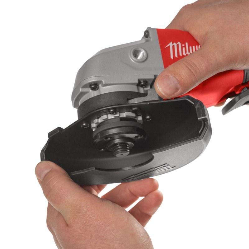 M18 BLSAG125XPD-402X - Angle grinder 125 mm, 18 V, 4.0 Ah, paddle switch, in case, with 2 batteries and charger