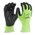4932492914 - Cut resistant gloves, reflective, protection level 1/A, size M/8 (12 pairs)