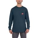 WTLSBLU-XXL - Work T-shirt long sleeve, blue, size XXL, 4932493047