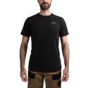 HTSSBL-S - Hybrid T-shirt short sleeve, black, size S