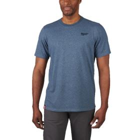 HTSSBLU-S - T-shirt z krótkim rękawem, niebieski, rozmiar S