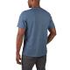 HTSSBLU-S - T-shirt z krótkim rękawem, niebieski, rozmiar S
