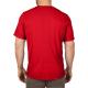 WWSSRD-M - Koszulka z krótkim rękawem WORKSKIN™, czerwona, rozmiar M