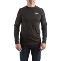 WWLSBL-S - WORKSKIN™ warm weather long sleeve performance shirt, black, size S, 4932493078