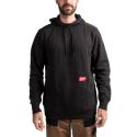 WH MW BL XL - Midweight hoodie, black, size XL, 4932493119
