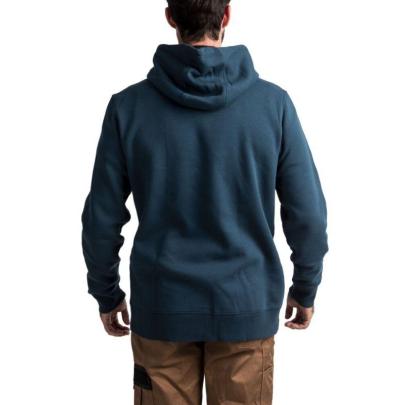 WH MW BLU S - Bluza z kapturem, niebieska, rozmiar S