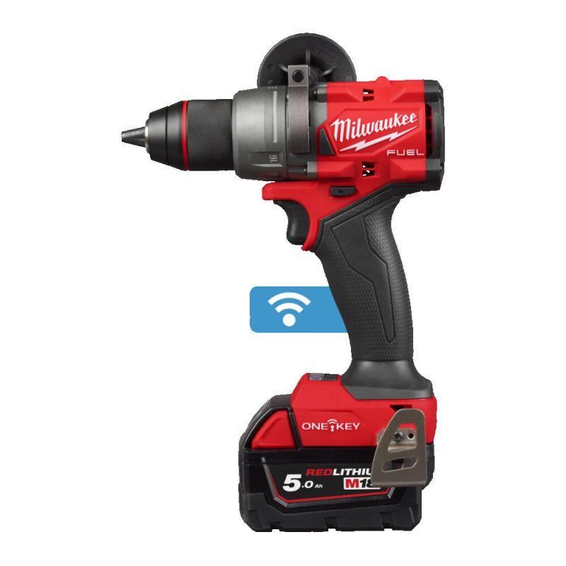 MILWAUKEE M18 ONEPD3 502X Percussion drill 158 Nm 18 V 5.0 Ah ONE KEY 4933492801