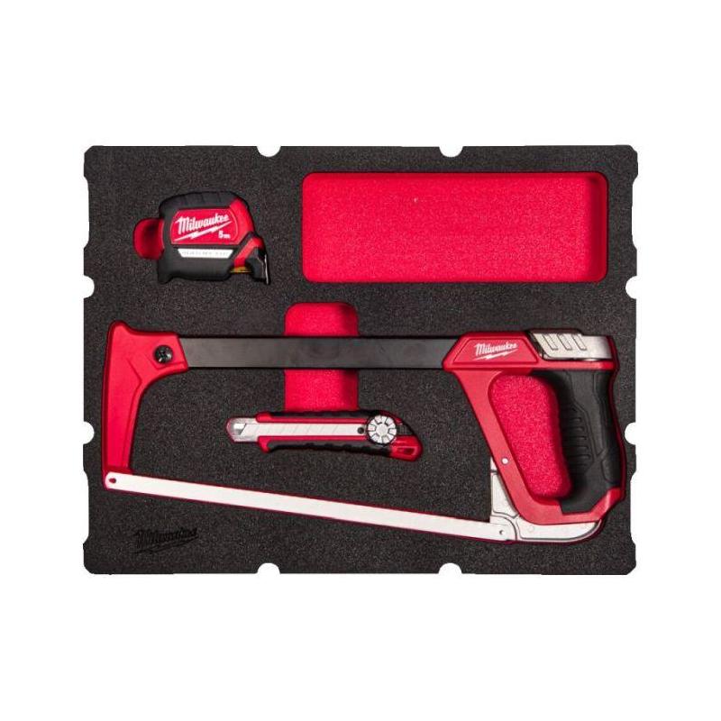 4932493642 - Moduł narzędzi do cięcia i pomiaru do szuflad PACKOUT (3 szt.), wkładka piankowa 4932493642 - Moduł narzędzi do cięcia i pomiaru do szuflad PACKOUT (3 szt.), wkładka piankowa