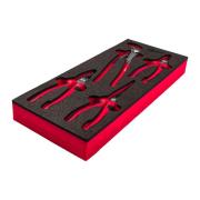 4932493631 - Moduł szczypiec: nastawne, półokrągłe, tnące boczne, uniwersalne (4 szt.), wkładka piankowa