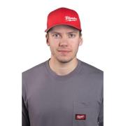 BCS RD SM - Czapka z daszkiem, czerwona, rozmiar S/M
