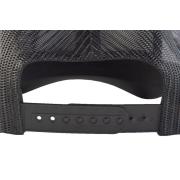 STC BL - Czapka z daszkiem z siatką, czarna