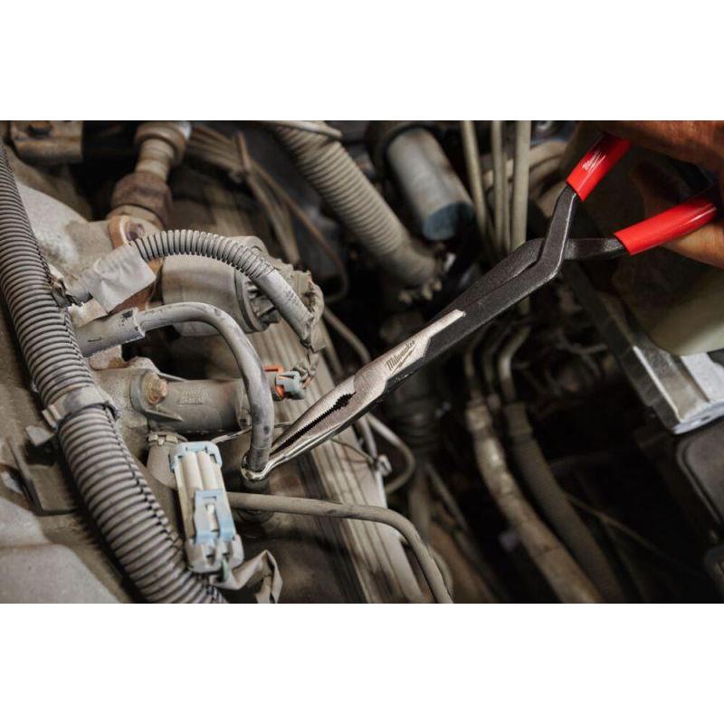 4932492503 - Zestaw 3 szczypiec długich ze szczękami oczkowymi, 8 - 19 mm