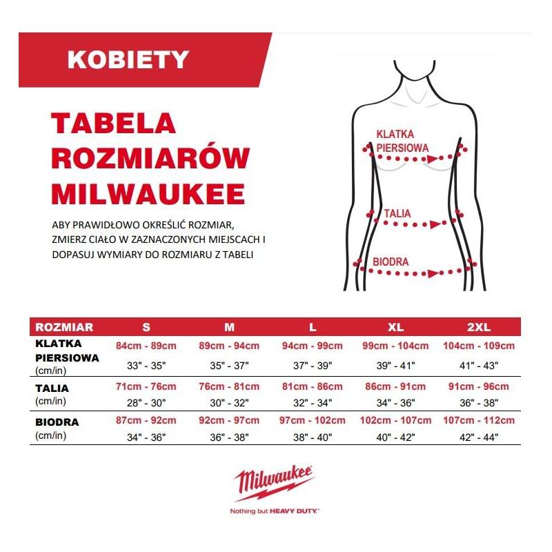 M12 HPJLBL2-0 (XL) - Kurtka podgrzewana damska puchowa, M12™ Li-ion 12 V, rozmiar XL