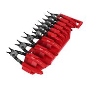 4932492496 - Zestaw 9 szczypiec do pierścieni osadczych wewnętrznych i zewnętrznych, szczęki proste i odgięte 45° i 90°