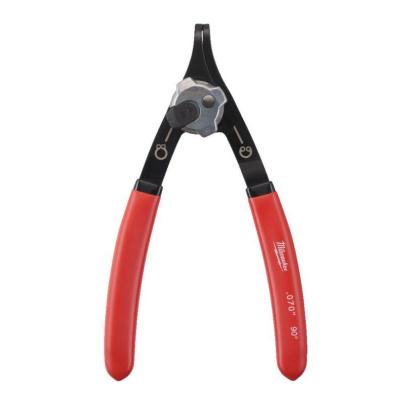 4932492495 - Szczypce odwracalne do pierścieni, odgięte 90°, 179 mm